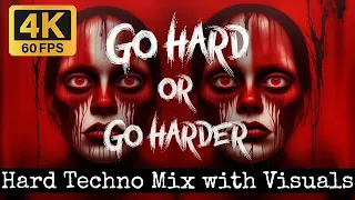Hard Techno Rave Mix | 160 bpm | 4K Visuals | December 2023
