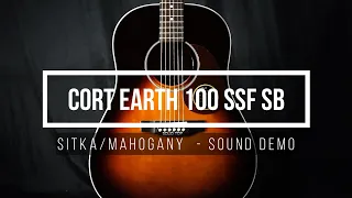 [No Talking] Cort Earth 100 SSF SB - Sound Demo by Tobie Holland