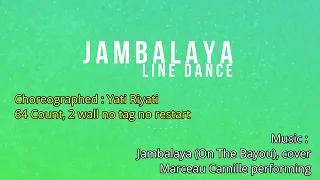 Jambalaya Line Dance, Demo By : Rupa Rupi Class Line Dance