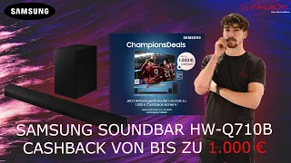 Samsung Soundbar HW-Q710B/ZG | Cashback von bis zu 1.000 € | Mandrops Video example #SAMSUNG #Q710B