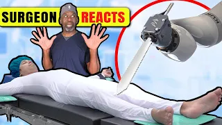 This ROBOT Will Steal My Job |Orthopedic Surgeon Reacts to Robotic Surgery & Artificial Intelligence