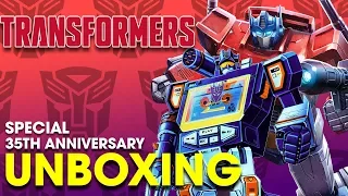 UNBOXING SPECIAL 35th Anniversary Transformers Box