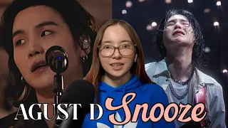 Reacting to "Snooze" by Agust D for the FIRST TIME -  SO POWERFUL🔥 | Canadian Reacts