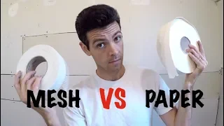 MESH TAPE VS PAPER TAPE!!!!!!!