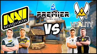 NAVI vs VITALITY BLAST Premier spring series London. S1mple vs ZywOo. RPK нереально ставит.