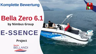 Umweltfreundlich Bootfahren auf dem Gardasee mit dem neuen Elektroboot Bella Zero 6.1