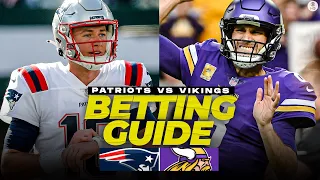 Patriots at Vikings Betting Preview: FREE expert picks, props [NFL Week 12] | CBS Sports HQ