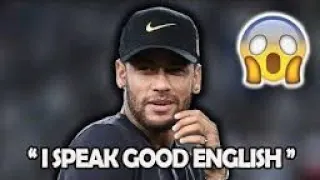 Neymar Speaking English For 4 Minute Straight