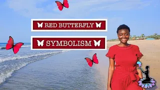 Red Butterfly Spirit Animal Totem | Red Flag Warnings 𓁹✧𓁹