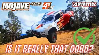 Arrma Mojave BLX 4s | How Good Is It? | FAST, FUN and 4s POWER | Arrma Mojave 4s best RC of 2024?