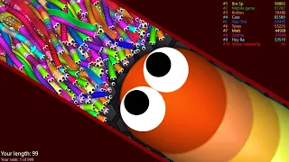Slither.io A.I. 114,000+ Score Epic Slitherio Best Gameplay! #233