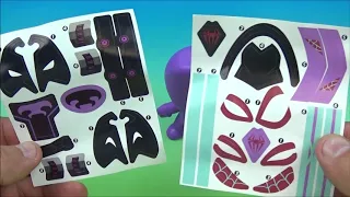 2018 SPIDER-MAN INTO THE SPIDER-VERSE MOVIE SET OF 6 McDONALDS HAPPY MEAL COLLECTION VIDEO REVIEW