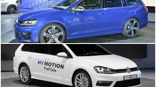 Volkswagen Golf R Variant and HyMotion - 2014 Los Angeles Auto Show [Live Photos]