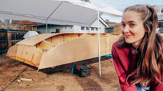 I'm building a houseboat out of plywood.