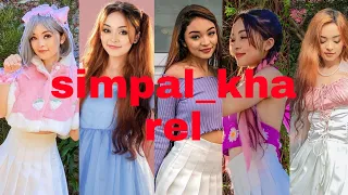 🔥simpal kharel 🔥new Instagram reels🔥 girls attitude power🙏tik tok videos