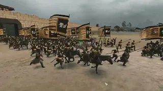 TOTAL WAR: THREE KINGDOMS (My Campagins Wars 2) Gong Du vs Yuan Shao General (i think lol) Dong city