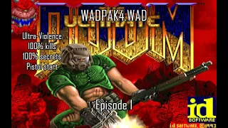 Doom: WADPAK4.WAD - Episode 1 (UV-MAX)