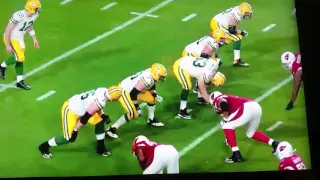 Green Bay Packers Aaron Rodgers farting in Arizona