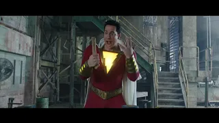 Shazam testing out his powers - Shazam (2019)