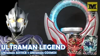 DX Orb Ring : Ultraman JUSTICE + COSMOS (Ultraman LEGEND)