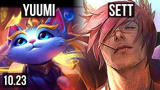 YUUMI & Jhin vs SETT & Cassiopeia (SUPPORT) | 1/0/20, 1000+ games | NA Diamond | v10.23