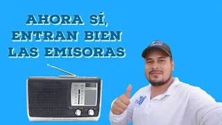 ANTENA DE RADIO, POTENCIA LA SEÑAL