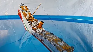 [ INCRÍVEL ] Miniatura 3D do HMHS Britannic que Flutua e Afunda | Impressão 3D
