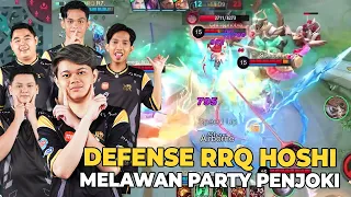 DEFENSE RRQ HOSHI MELAWAN PARA PENJOKI SAMPE COMEBACK!! - MLBB