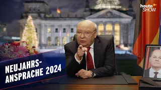 Die ehrliche Neujahrsansprache für 2024 – von Gernot Hassknecht | heute-show