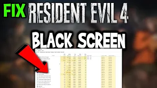 Resident Evil 4  – How to Fix Black Screen & Stuck on Loading Screen