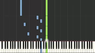 Spanish Romance - by anonymous (Piano Tutorial, Synthesia)