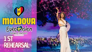🇲🇩 1st Rehearsal Natalia Barbu - In The Middle | Moldova Eurovision 2024 REACTION (SUBTITLED)