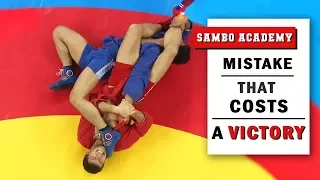 Mistake that worth worth a gold medal to Stepan Popov in the final of 2017 sambo world championship
