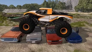 Monster Truck Mayhem | BeamNG.drive