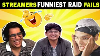 😂 Streamers Funniest Raid *FAILS* | Ft. Mortal, Mythpat and Tanmay Bhatt
