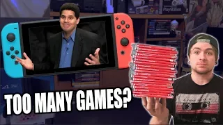 There are too many Nintendo Switch games.