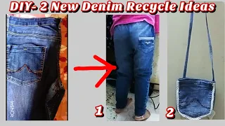 Fantastic DIY Old Jeans/Recycle old jeans-2 New DIY Ideas old jeans/Convert Reuse your Old jeans