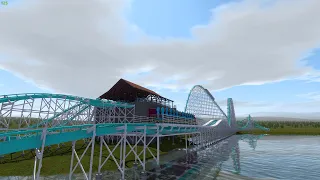 High Capacity B&M Surf Coaster POV