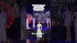 Herlene Budol is now an official Miss Grand Philippines 2023 candidate