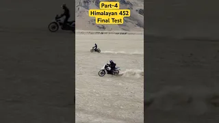 Himalayan 450 final test Part-4 by Royal Enfield #himalayan450 #himalayan