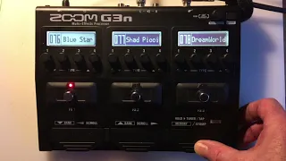 Zoom G3N Creating a Shadows sound