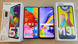 SAMSUNG GALAXY A51 VS GALAXY M31 - ЛУЧШИЙ ДИЗАЙН ИЛИ БОЛЬШЕ ПАМЯТИ? ПОЛНОЕ СРАВНЕНИЕ!