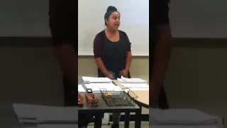 Girl with amazing voice sings in front of her class 😱