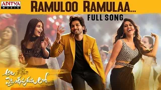 #AlaVaikunthapurramuloo # - Ramuloo Ramulaa  Full Song || Allu Arjun || Trivikram | Thaman S |#AA19