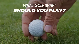 What golf shaft FLEX should you choose?