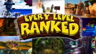 Every Crash Bandicoot Level RANKED! - 163 Levels from Worst to Best