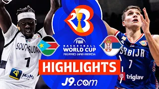 South Sudan 🇸🇸 vs Serbia 🇷🇸 | J9 Highlights | FIBA Basketball World Cup 2023