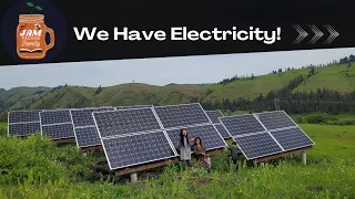Adventist Country Living | Off-grid journey: We Have Electricity! Update for the Month of May 2022