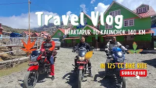 Bhaktapur to Kalinchok 125cc bike ride with full cost detail (Economy Travel)