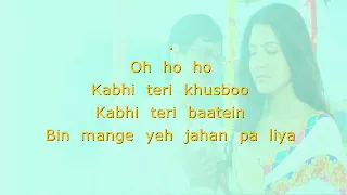 tujhe main rab dikhta hain clean karaoke with lyrics